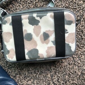 UGG Tan and Gray Crossbody Bag